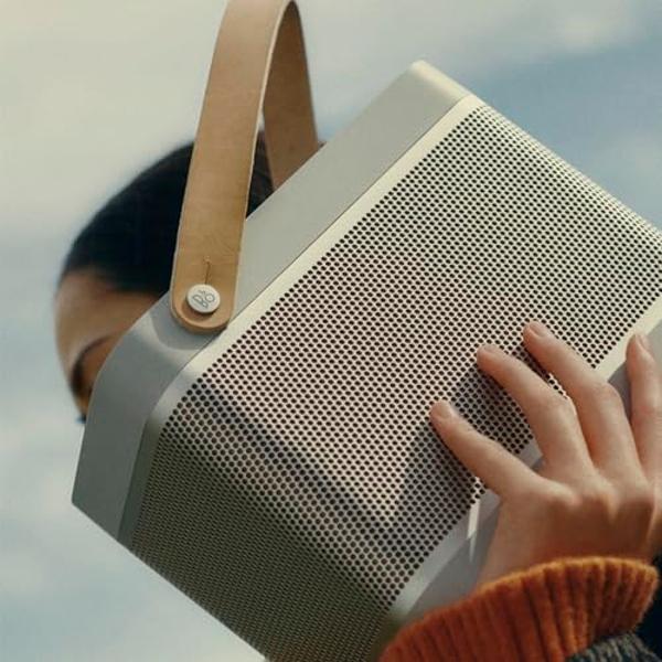 Bang & Olufsen Beolit 20 Powerful Portable Wireless Bluetooth Speaker, Grey Mist