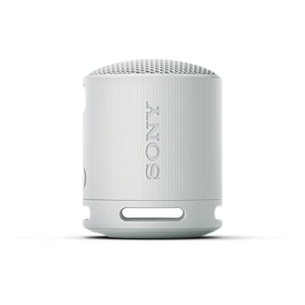 Sony SRS-XB100 Wireless Bluetooth Portable Lightweight Super-Compact Travel Speaker, Durable IP67 Waterproof & Dustproof Shower Speaker, 16 Hr Battery, Versatile Strap, Hands-free 