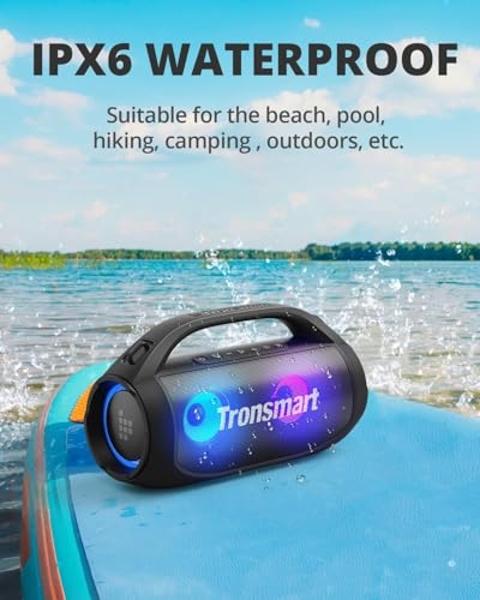 Tronsmart Bang SE Portable Bluetooth Speaker, Colorful LED and 40W Wireless Stereo to Infuse Your Party, Ultra Lightweight Portable Design and IPX6 Waterproof, Suitable for Party/O