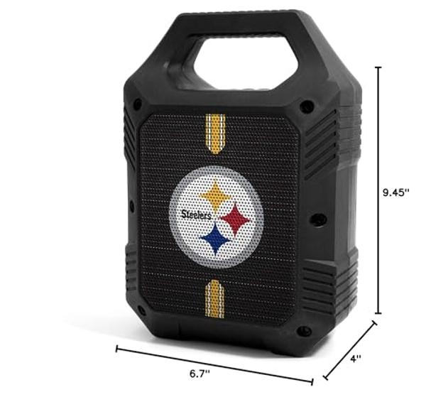Tribit StormBox Blast Portable Speaker: 90W Loud Stereo Sound with XBass, IPX7 Waterproof Bluetooth Speaker with LED Light, Bluetooth 5.3&TWS, Custom EQ, 30H Playtime for Outdoor
