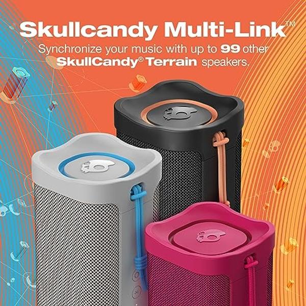 Golf Cart Bluetooth Speaker Magnetic Portable Wireless Speaker with Loud Stereo Sound Bass Boost 20 Hours Play IPX7 Waterproof TWS & SD Card Function Golf Cart Accessories Golf Gif