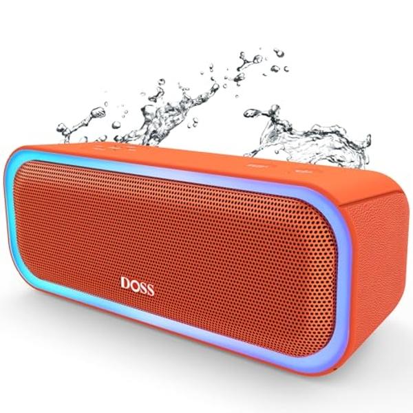Ampcaddy Golf Bluetooth Speaker with Mount, Bluetooth Speaker and Mount with Loud Stereo Sound and Bass Boost, Extended Playtime and Range (V3 Pro - 15 Watts)