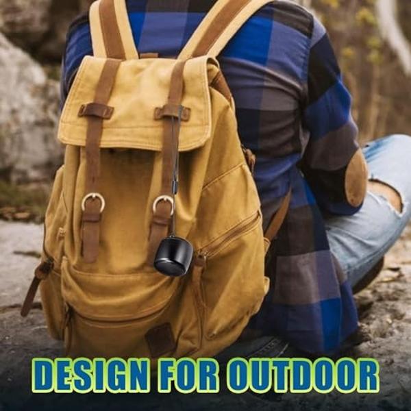 Best Mini Portable Bluetooth Speaker I Smallest Bluetooth Speaker with HD Sound & Bass I Wireless Bluetooth Speakers for Phone/PC/Tablet I Photo Selfie Button Answer Phone Calls I 