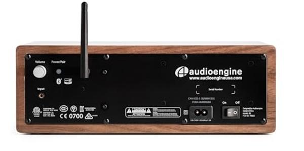 Audioengine All in One A2+ (B2) Portable Wireless Speaker - Audio with Lossless aptX Bluetooth and Analog Audio Input for Phone, Tablet, and Computers