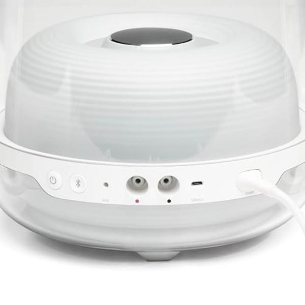 Harman Kardon HK SoundSticks 4-2.1 Bluetooth Speaker System with Deep Bass and Inspiring Industrial Design (White)