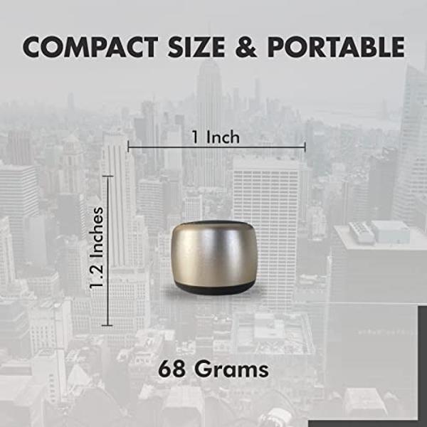 Best Mini Portable Bluetooth Speaker with HD Sound & Bass I Smallest Wireless Bluetooth Speakers for Phone/PC/Tablet I Photo Selfie Button Answer Phone Calls I Cute Tiny Speaker, G