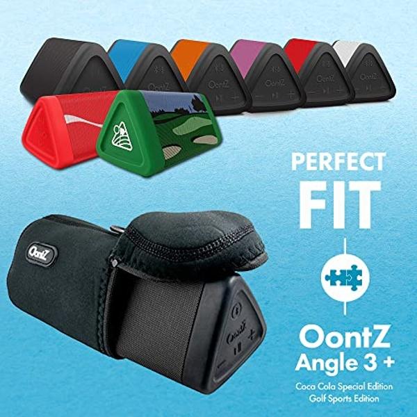 Official Carry Case for OontZ Angle 3 Bluetooth Speaker, Neoprene with Aluminum Carabiner by Cambridge SoundWorks