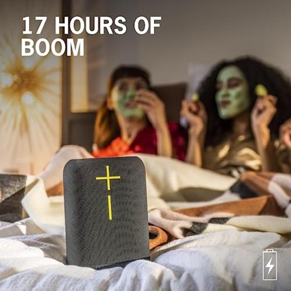 Sony ULT Field 1 Waterproof Portable Bluetooth Speaker, Enhanced Bass, 12h Battery, IP67 Rated Dustproof Shockproof Rustproof, Detachable Strap, SRSULT10W, Off White
