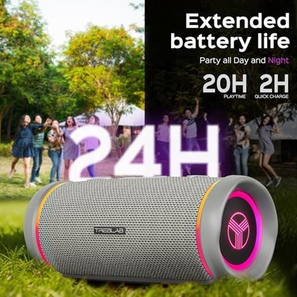 ZEALOT Cell Phone Stand with Wireless Bluetooth Speaker, Phone Holder and Induction Speaker with Non-Slip Base Compatible with iPhone/ipad/Samsung Galaxy,Gifts for Women