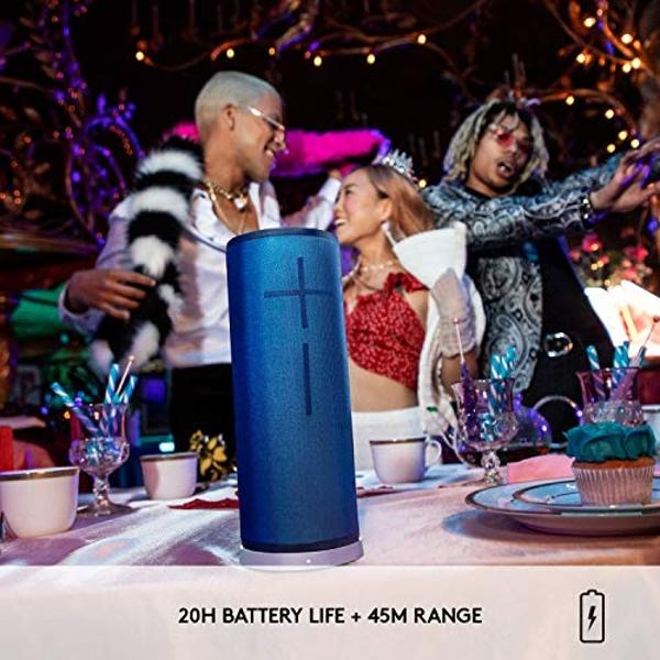 Altec Lansing LifeJacket Mini - Waterproof Bluetooth Speaker with Lights, Portable Wireless Speaker for Pool, Beach, Hiking, Sports, Camping, 16 Hour Playtime, Floats in Water