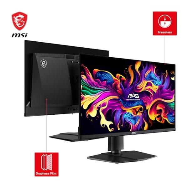 MSI MAG 271QPX QD-OLED 27" OLED QHD 360Hz 0.03ms FreeSync Premium Gaming Monitor with HD R400