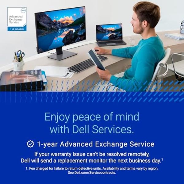 Dell S2722QC 27-inch 4K UHD (3840 x 2160) Monitor, 60Hz, 8MS (Normal Mode), AMD FreeSync, 99% sRGB, Built-in Dual Integrated Speakers, 1.07 Billion Colors, 2x HDMI, 2x USB 3.2, USB