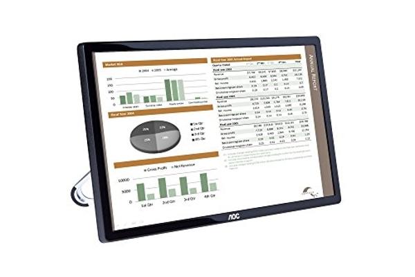 AOC e1659Fwu 16-Inch Ultra Slim 1366x768 Res 200 cd/m2 Brightness USB 3.0-Powered Portable LED Monitor (Renewed)