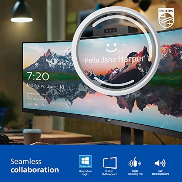 VisionOwl Portable Monitor-15.6 Inch Travel Screen FHD 1080P FreeSync Frameless USB-C Computer Display with Type-C HDMI Speakers for Laptop PC Mac Surface PS4/5 Xbox, with Cover St