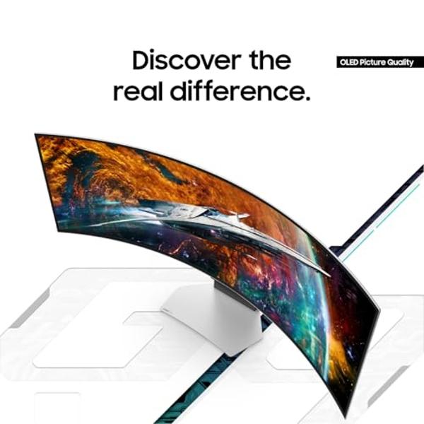 LG 32GS95UE 32-inch Ultragear OLED Dual Mode Gaming Monitor 4K UHD 1440p 240Hz 0.03ms AMD FreeSync Premium Pro NVIDIA G-Sync HDMI 2.1 DisplayPort Tilt/Height/Swivel Stand Black
