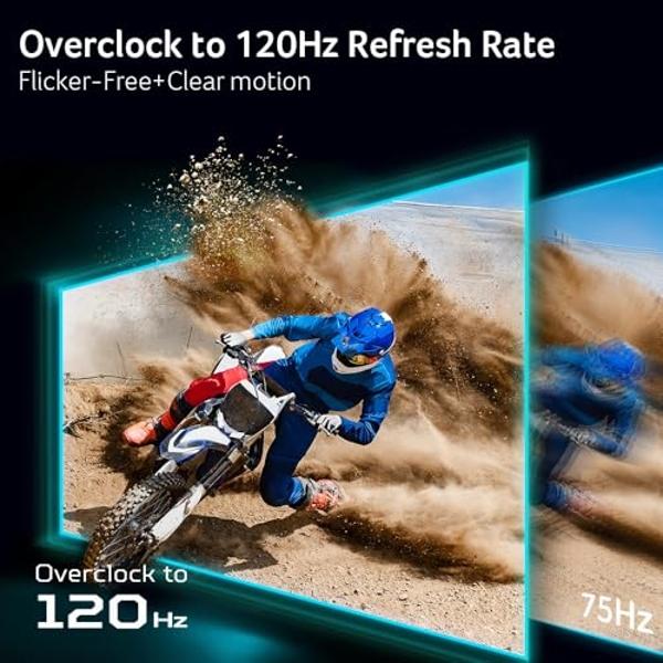 acer SB270 G0bi 27" IPS Full HD (1920 x 1080) Ultra-Thin Zero-Frame Gaming Office Monitor | Adaptive-Sync Support (FreeSync Compatible) | Up to 120Hz Refresh | 1ms (VRB) | Tilt | H