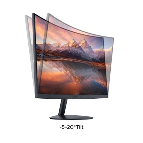 AOC CQ27G3Z 27" Curved Gaming Monitor, QHD 2K 2560x1440, 1000R VA, 240Hz 0.5ms, FreeSync Premium, Height Adjustable Stand, Xbox PS5 Switch, 3-Year Zero-Bright-dot,Black