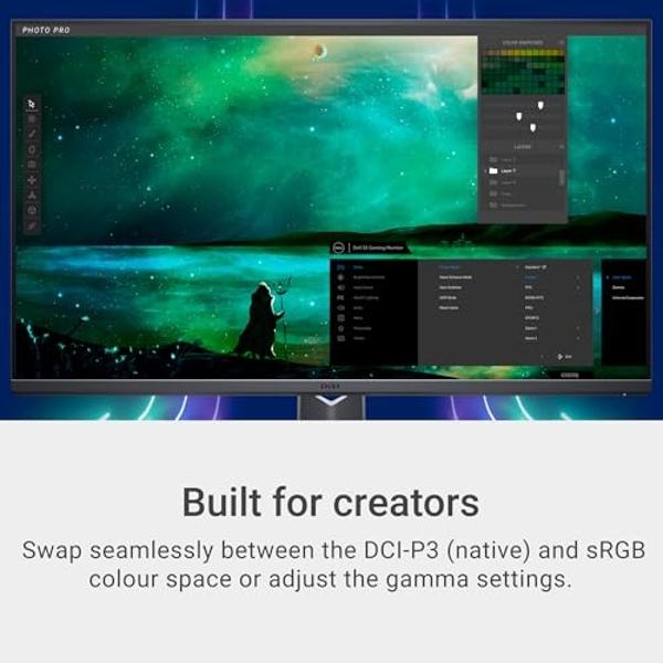 Dell G3223Q Gaming Monitor - 32-Inch 4K Ultra UHD (3840x2160), 144Hz 1Ms Display, AMD FreeSync+NVIDIA G-SYNC Compatible, Height/Swivel/Tilt Adjustability, 3Yr Advanced Exchange - B