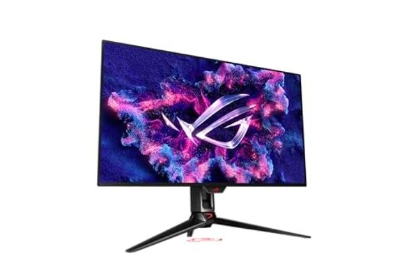ASUS ROG Swift 32” 4K OLED Gaming Monitor (PG32UCDM) - UHD (3840 x 2160), QD-OLED, 240Hz, 0.03ms, G-SYNC Compatible, Custom Heatsink, Graphene Film, 99% DCI-P3, True 10-bit, 90W US