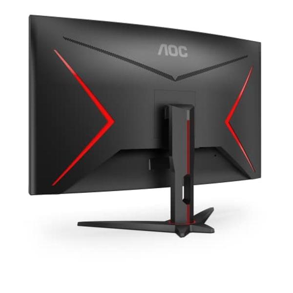 Sceptre Curved 27" FHD 1080p 75Hz LED Monitor HDMI VGA Build-In Speakers, EDGE-LESS Metal Black 2019 (C275W-1920RN)