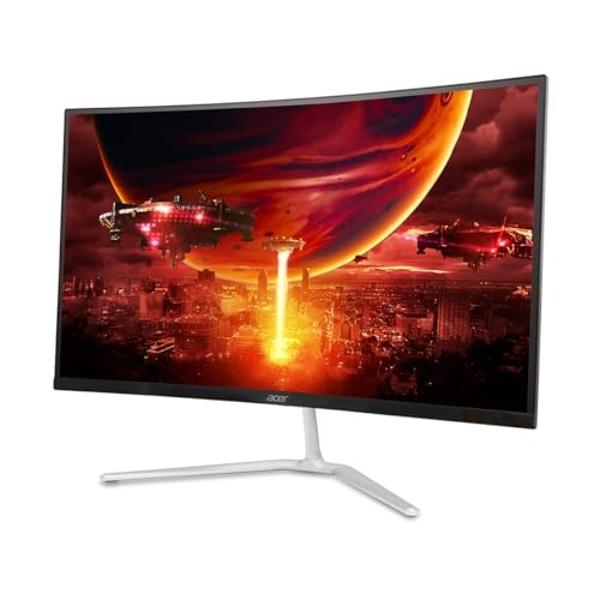 Acer Nitro 27" WQHD 2560 x 1440 1500R Curved PC Gaming Monitor | AMD FreeSync Premium | 180Hz Refresh | 1ms VRB | VESA Mountable | HDR10 | 1 x Display Port 1.2 & 2 x HDMI 2.0 | EDA