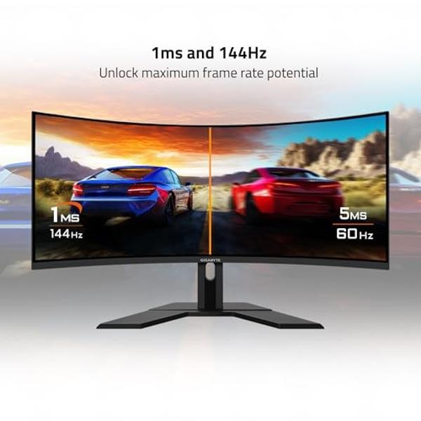 Sceptre E249W-19203R 24-inch FHD LED Gaming Monitor 2X HDMI VGA 75Hz Build-in Speakers, Machine Black