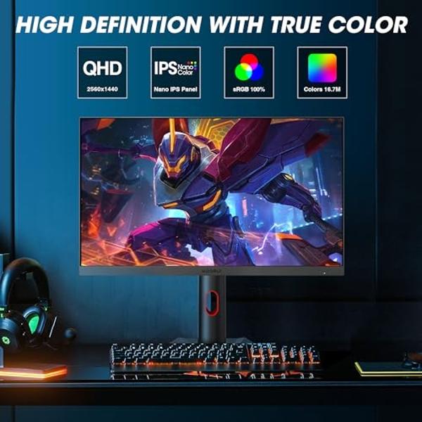 ASUS ROG Strix 32” 1440P USB-C Curved HDR Gaming Monitor (XG32WCS) - QHD, 180Hz, 1ms, Fast VA, Extreme Low Motion Blur Sync, FreeSync, DisplayWidget, Tripod Socket, AI Technology, 