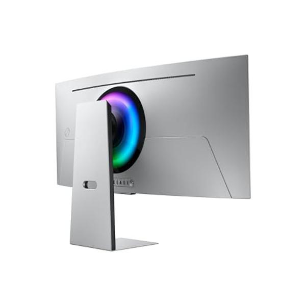 Samsung 34" Odyssey OLED G8 (G85SD) Series 4K Ultra-QWHD QD-OLED G-Sync Compatible Curved Gaming Monitor, 175Hz, 0.03ms, Glare-Free Display, AMD FreeSync Premium Pro, 3 Yr Warranty