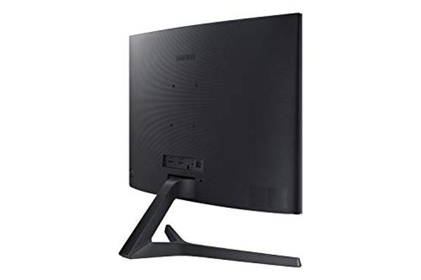 SAMSUNG 27" CF39 Series FHD 1080p Curved Computer Monitor, Ultra Slim Design, AMD FreeSync, 4ms response, HDMI, DisplayPort, VESA Compatible, Wide Viewing Angle, LC27F398FWNXZA, Bl