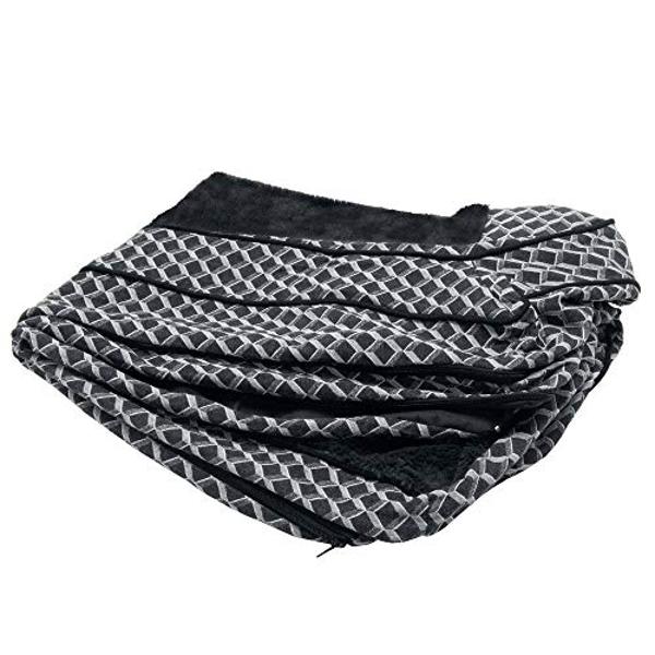 WNPETHOME Waterproof Dog Bed for Jumbo Dogs - Outline XXL Dog Bed with Washable Cover, Non-Slip Base for Sleeping