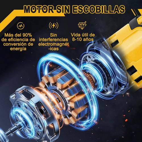 Llave De Trinquete Impacto Eléctrica,matraca Pistola 3/8+1/4