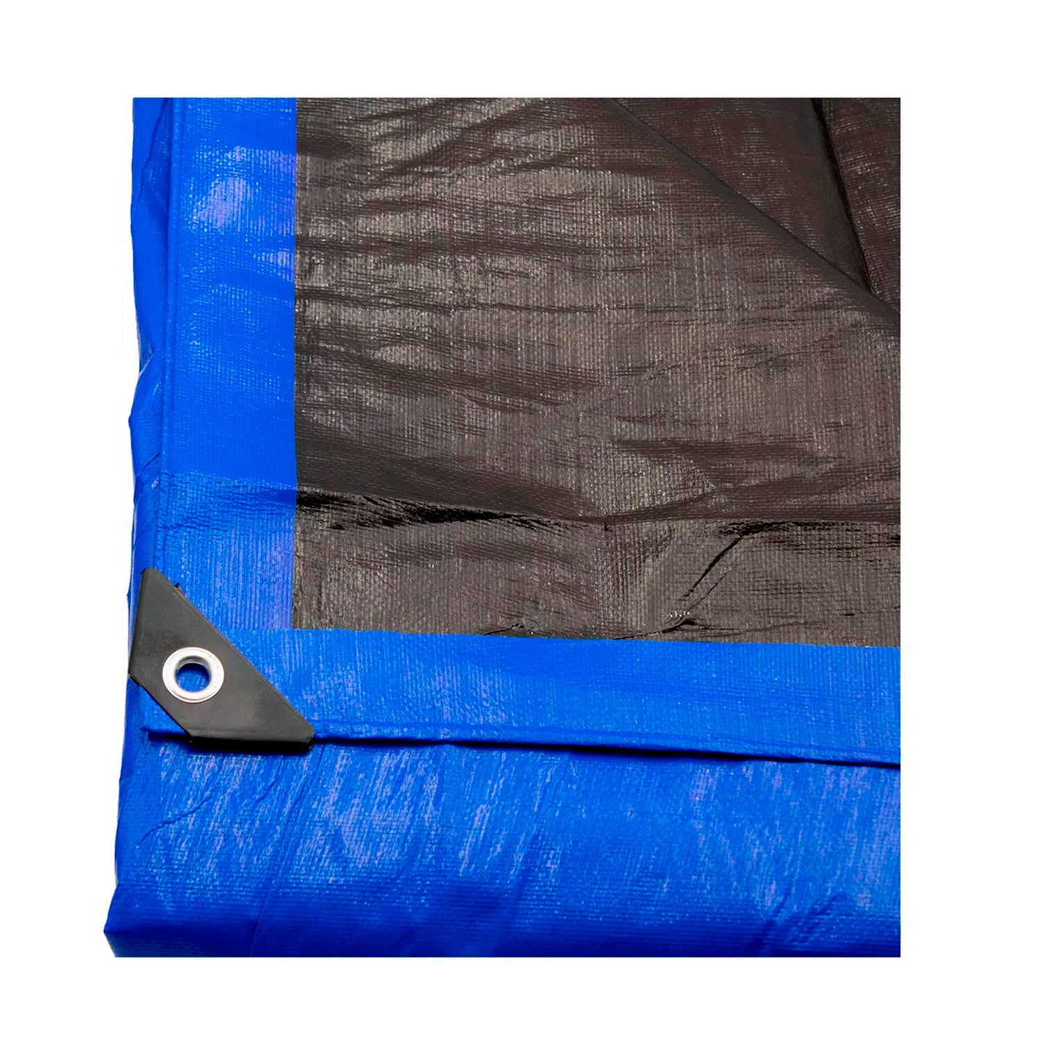 Lona De Polietileno Uso Super Rudo Azul/negro 180 Gr 2x3 M