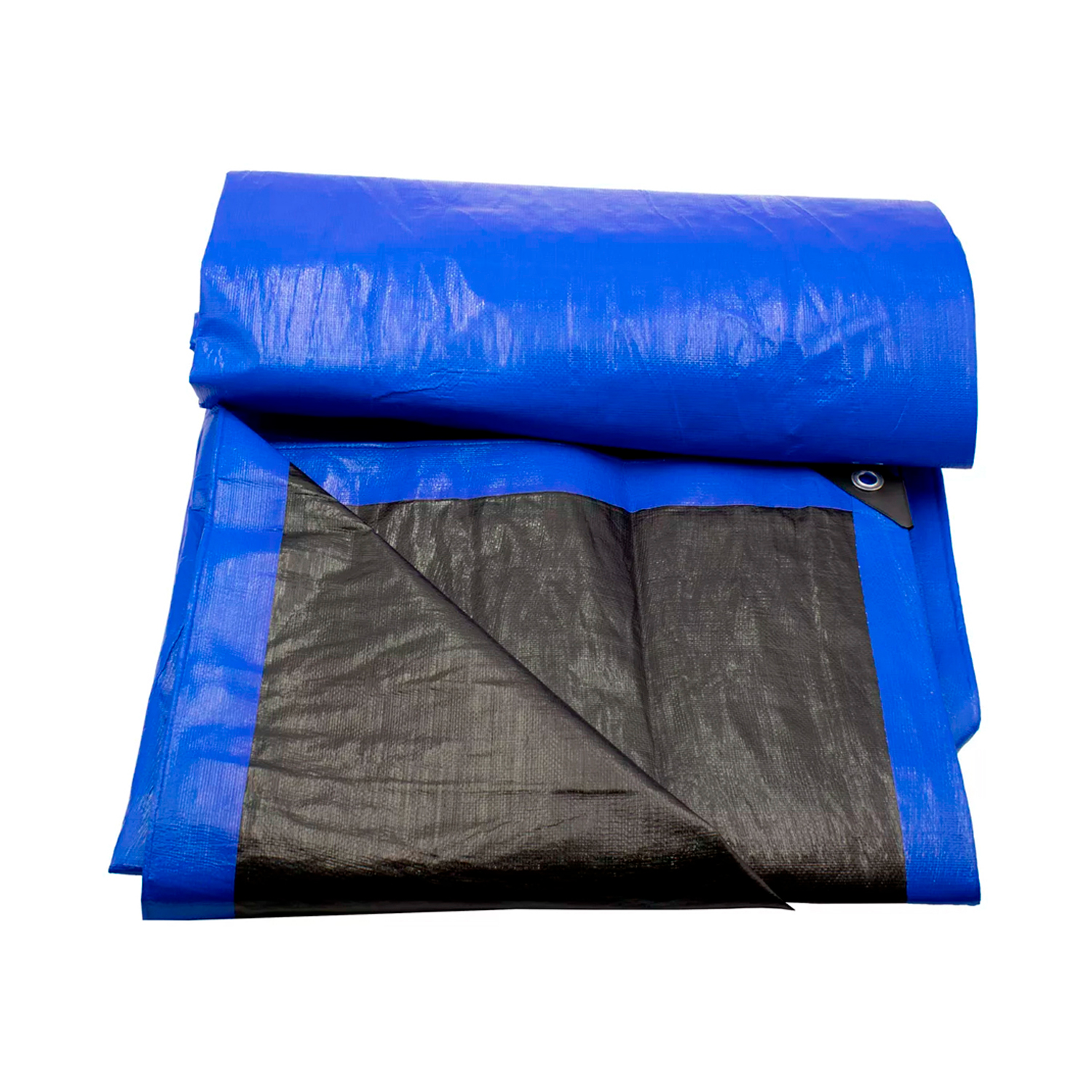 Lona De Polietileno Uso Super Rudo Azul/negro 180 Gr 2x3 M