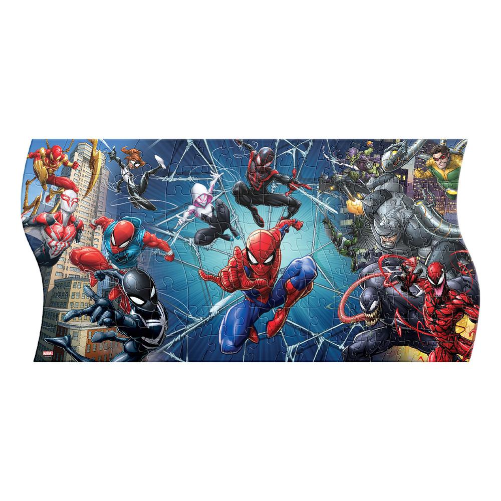Rompecabezas Panorámico Spiderman 3 En 1