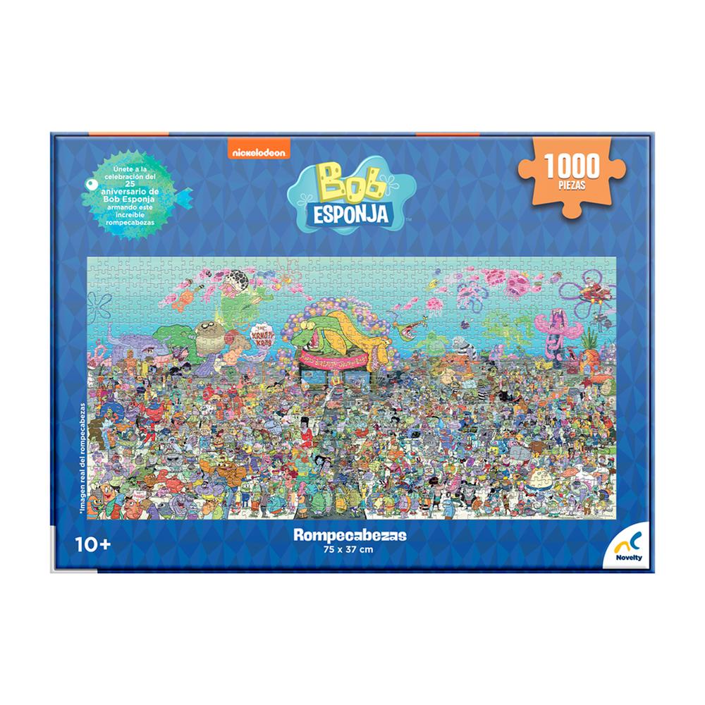 Rompecabezas Bob Esponja Coleccionable Premium 1000 Piezas