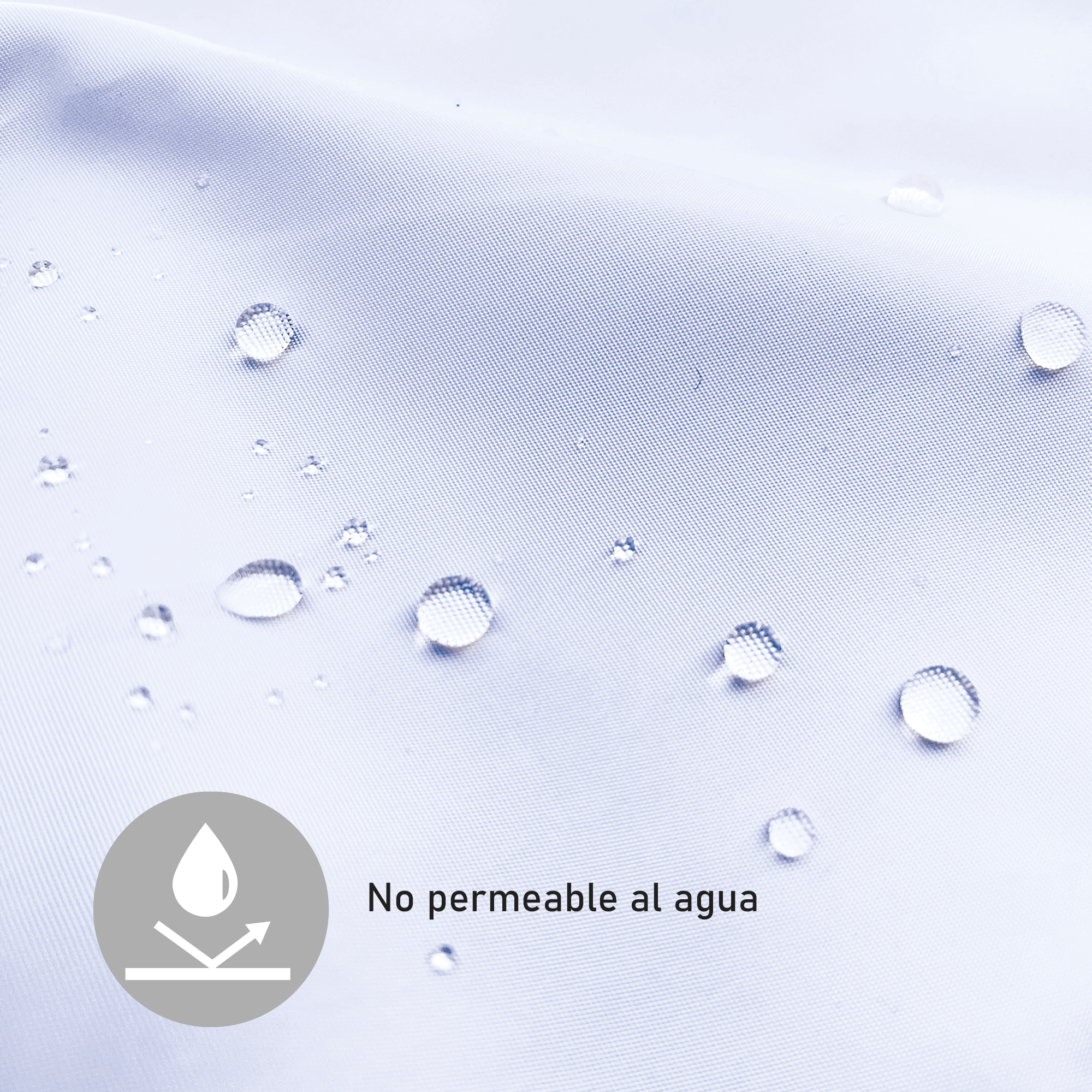 Cortina de Baño Impermeable Grande con Diseño de Patron Remolinos para Regadera