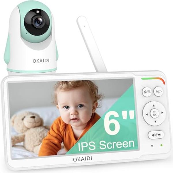 Motorola Nursery PIP1510 Connect Baby Monitor Camera, 5", WiFi, Wall Mount, HD 1080p, 1000ft Range, 2-Way Audio, Pan/Tilt/Zoom, Room Temp, Lullabies