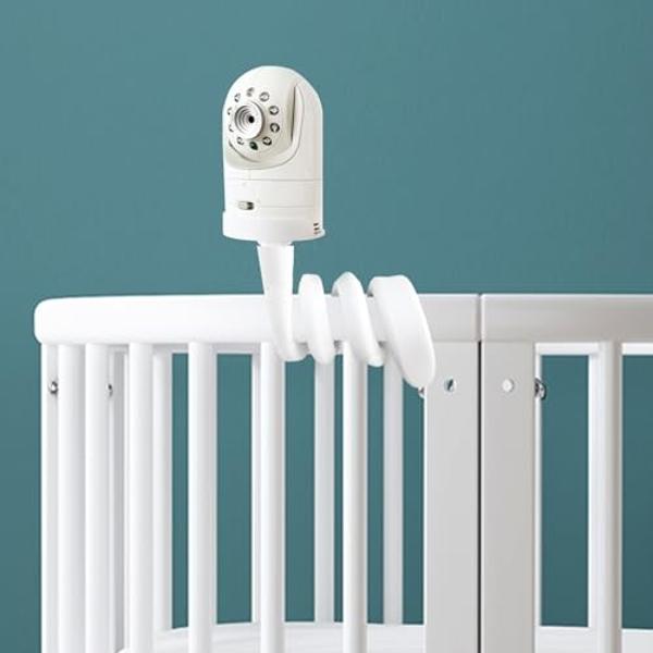 nooie 2K Smart Baby Monitor with 5G/2.4G, 360° Pan & Tilt, WiFi Baby Camera with AI Motion Tracking & Night Vision, Two Way Audio & Sound Detection, Compatible with Alexa and Googl