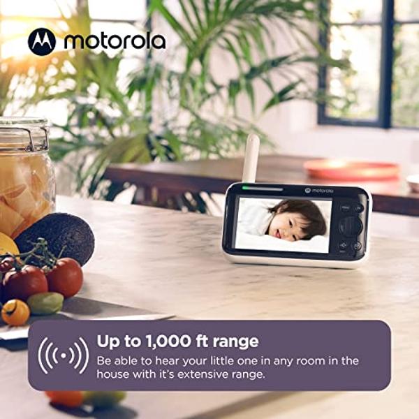iTODOS Baby Monitor Floor Stand Holder Compatible with Vtech VM901/VM919/VM819/VM924/VM776/VM818 Baby Monitor,Keep Baby Away from Touching,Strong and Heavy Metal Materials,More Saf