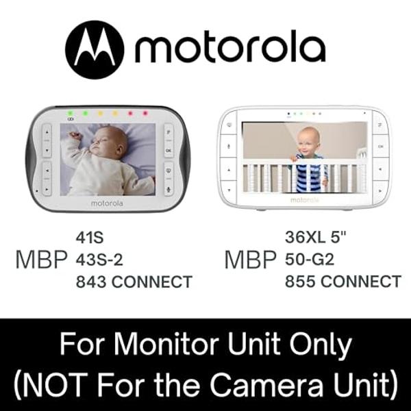 for Motorola Baby Monitor Charger (Handheld Screen Only) MBP33S MBP36S MBP36XL MBP38S MBP41S MBP43S MBP843 MBP853 MBP854 MBP855 Connect Not for Camera