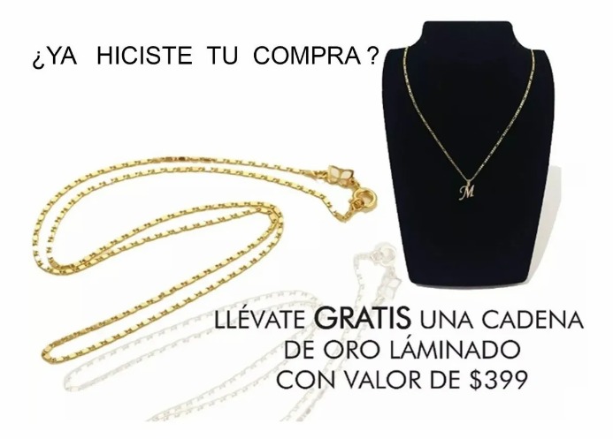Dije Inicial Letra A en Plata .925