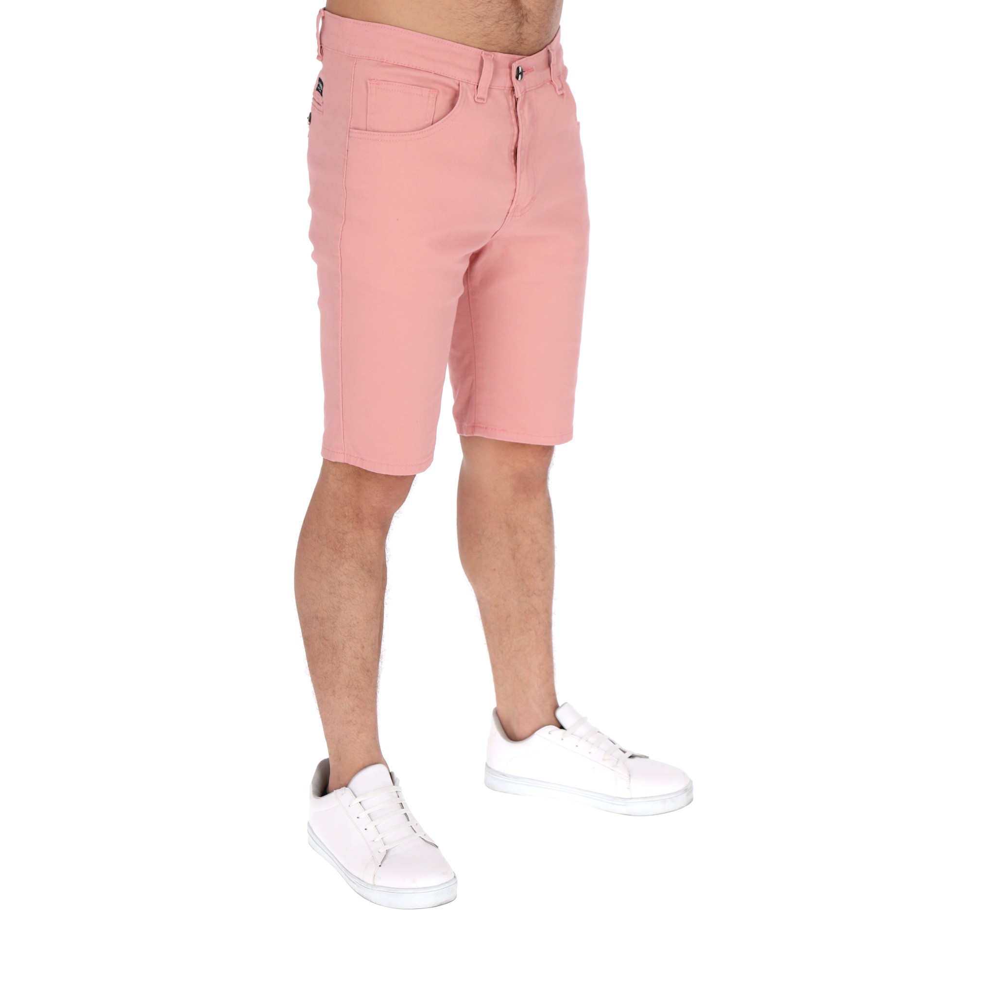 Bermuda Gabardina para hombre Rosa Stretch CHB Chili Beans Clothing Co.