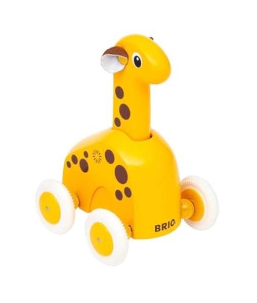 BRIO 30229 Push & Go Giraffe | The Perfect Playmate for Your Toddler