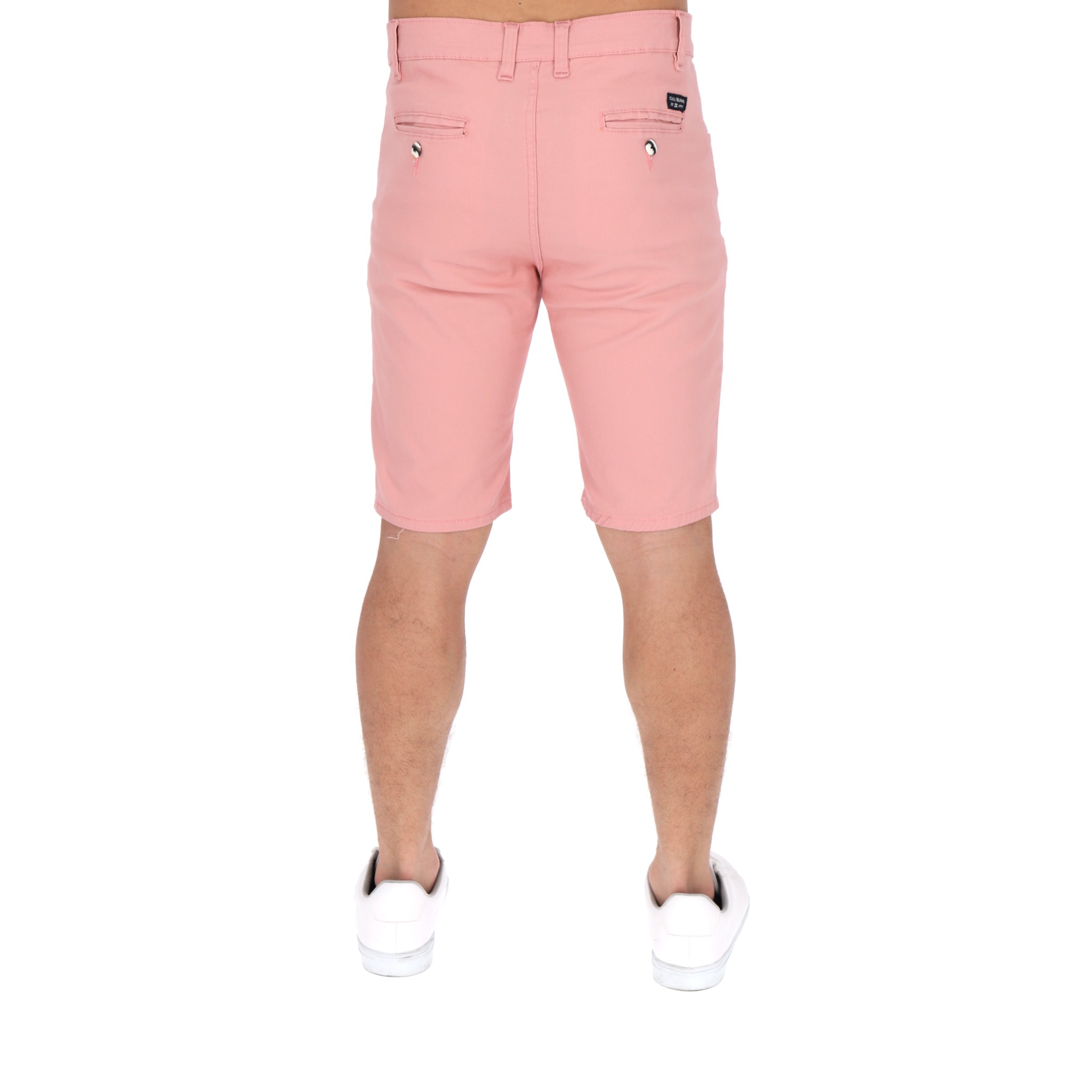 Bermuda Gabardina para hombre Rosa Stretch CHB Chili Beans Clothing Co.