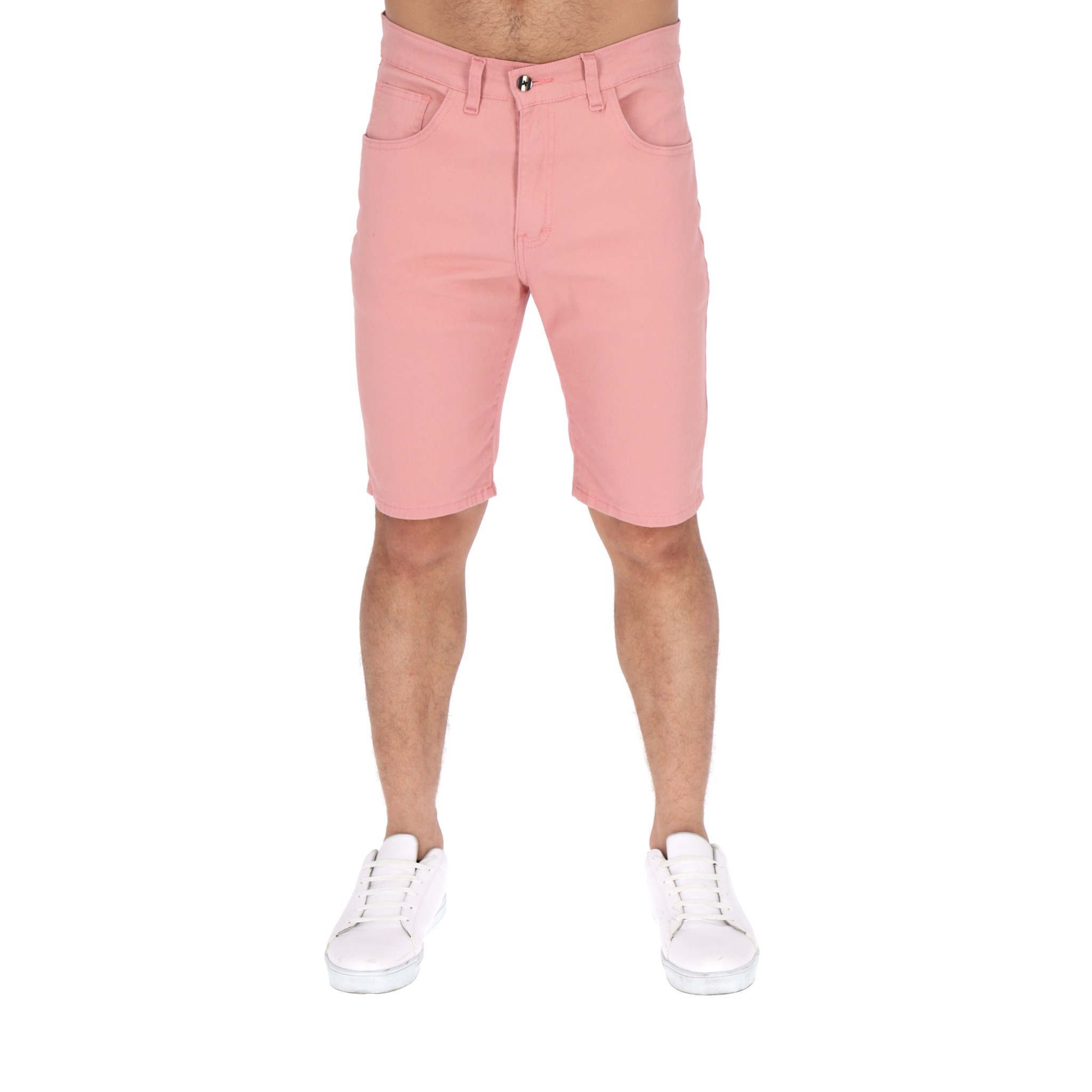 Bermuda Gabardina para hombre Rosa Stretch CHB Chili Beans Clothing Co.