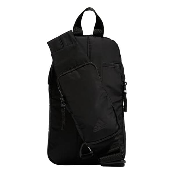 adidas Essentials Sling Small Crossbody Bag for Women and Men (5L), Black/2.0, One Size