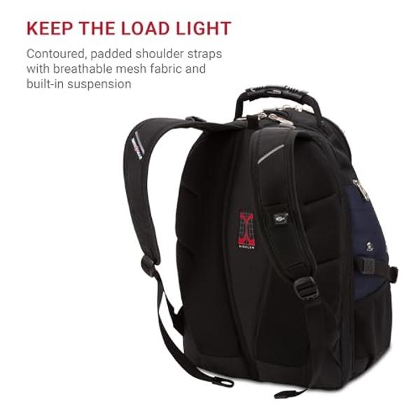 Travel Backpack, Large Carry on Backpack, 17 Inch Laptop Bag, Big Sturdy TSA-Friendly with USB Port College School Rucksack Bag, Gifts for Him Men Women, Black