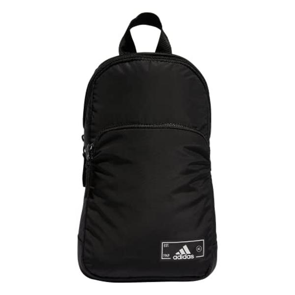 adidas Essentials Sling Small Crossbody Bag for Women and Men (5L), Black/2.0, One Size