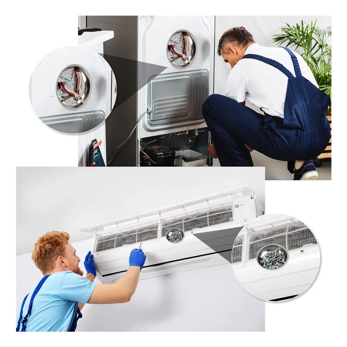 Set De 3 Bandejas Magnéticas De Acero Inoxidable Multiusos