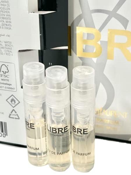 Yves Saint Laurent YSL Libre Sample Women Perfume 1.2 ml / 0.04 oz - set of 3